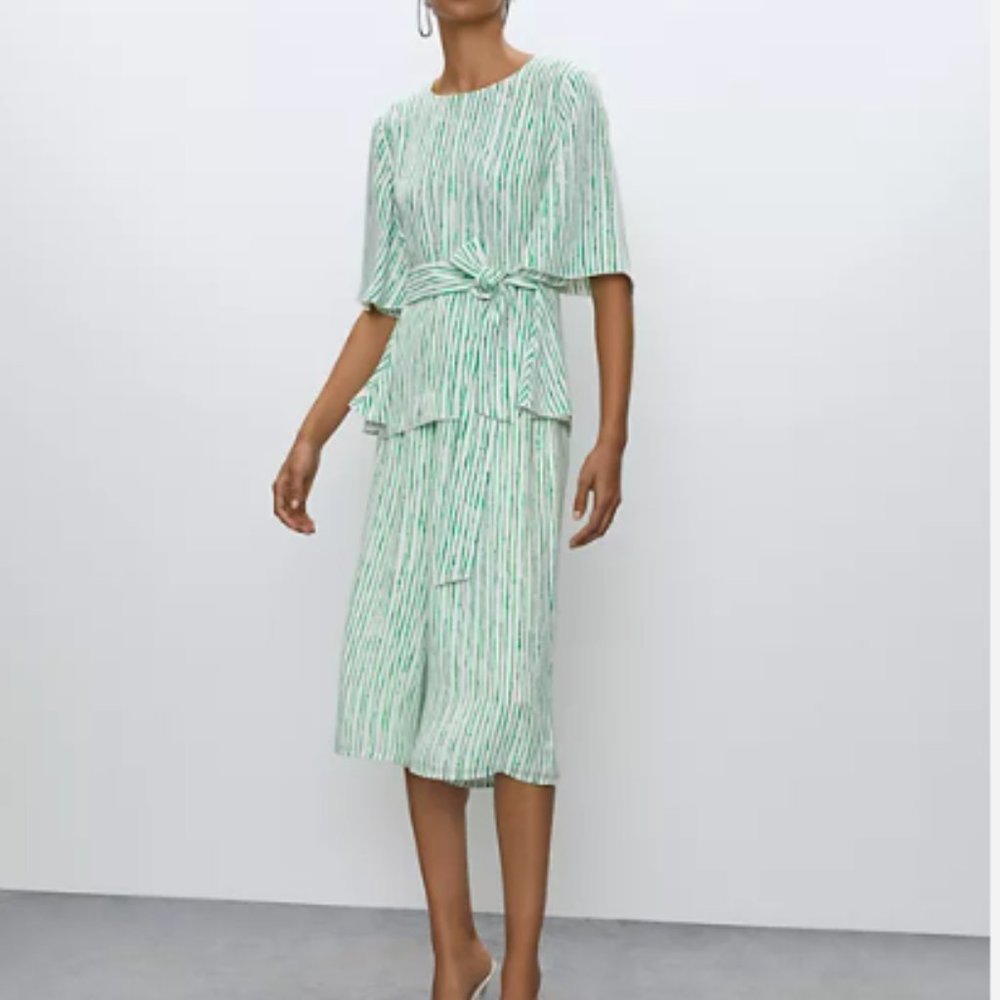 Aritzia Babaton Luiz Cropped, Wide-leg Pant